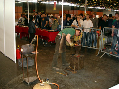 Atelier de forge de sabres