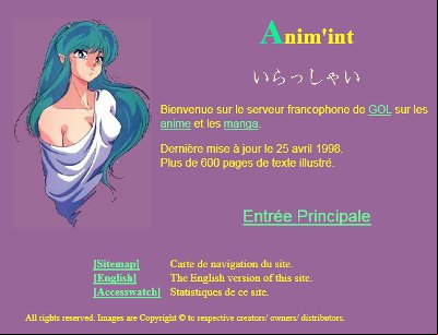 Accueil 1998