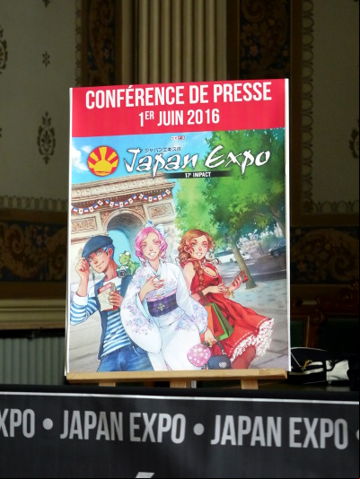Conférence de presse Japan Expo 17e impact